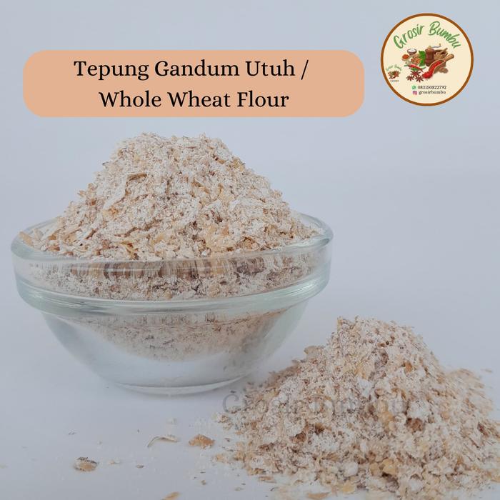 Gambar Tepung gandum utuh 1kg / whole wheat flour dari Grosir Bumbu999 undefined Tokopedia