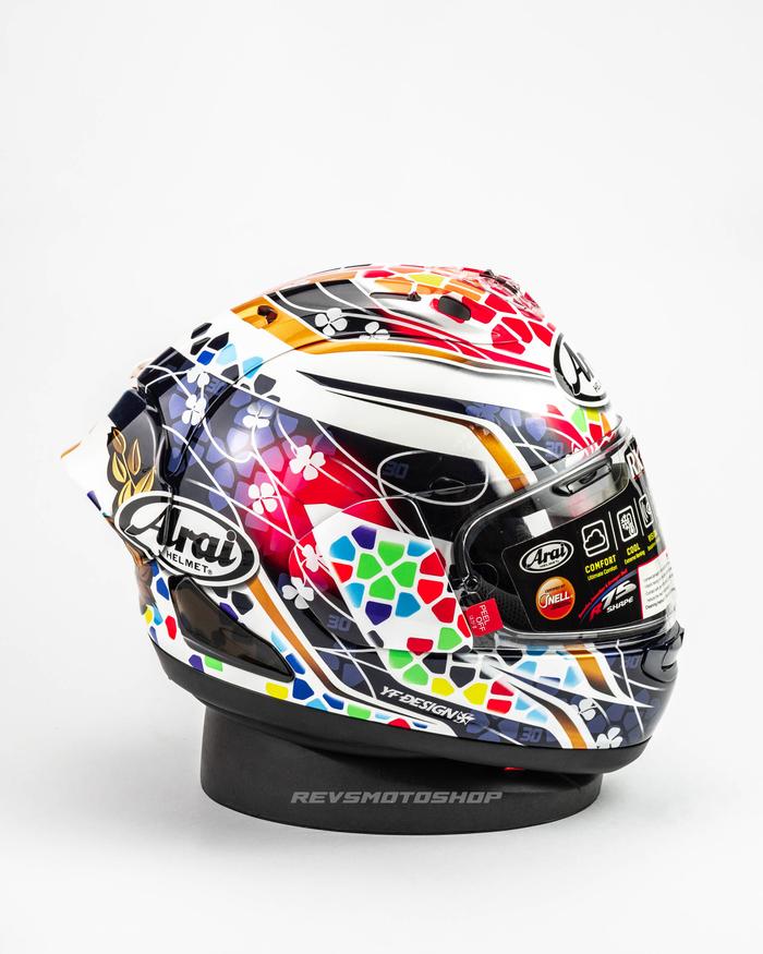 Gp Arai Rx7x Haga Arai Helmet ARAI RX-7X NAKAGAMI GP2 REPLICA