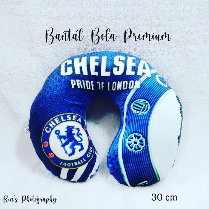 Gambar Modern Bantal Leher Club Bola Print Barcelona Juventus Real Madrid - chelsea dari Toko Tariq Alawi undefined Tokopedia