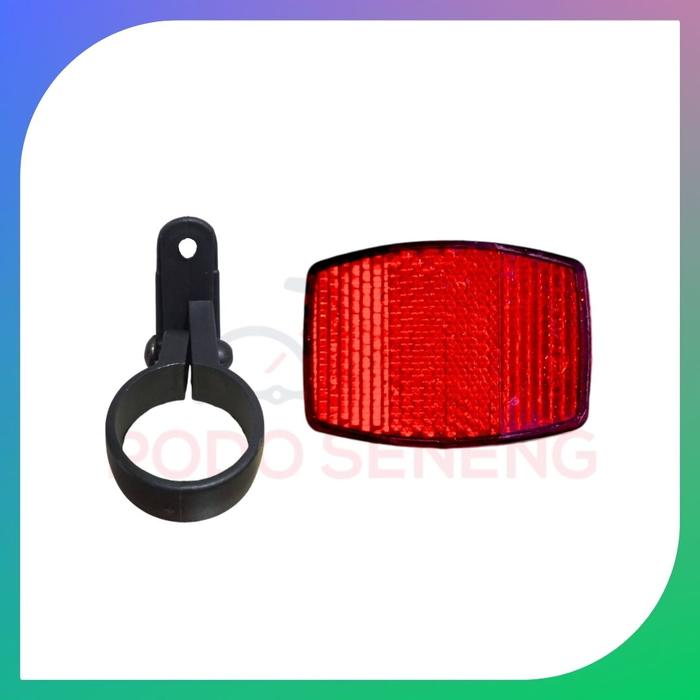 Gambar Lampu Reflektor Sepeda Belakang Seatpost Lipat/MTB/CTB Cat Eye Murah dari PODO SENENG BIKE undefined Tokopedia