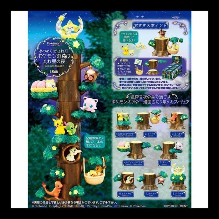 Gambar Set Pokemon Tree Gen 1 & 2 Figure | 8Pcs/Set Forest Tree Pokemon Actio - Pokemon Gen 1 - POKEMON GEN 2 dari Cellyssa General Store undefined Tokopedia