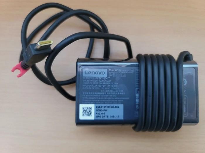 Gambar Adaptor Charger Laptop Lenovo Thinkpad T14 T14s T15 Gen 1 2 3 P52s P43S P53s 20V 3.25A 65W Type C Oval ORI dari EPIC STORE SPAREPART undefined Tokopedia