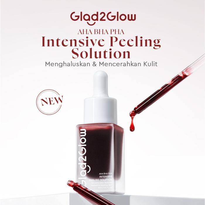 Gambar 【NEW LAUNCH】【READY STOCK】 Glad2Glow Peeling Solution 15mI AHA BHA PHA INTENSIVE Wajah Mencerahkan serum membantu dari BreevaBee_Skin undefined Tokopedia