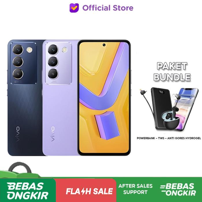 Gambar Vivo Y100 4G NFC 8/256 8/128 GB Garansi Resmi 8 128 256 GB - 8/128 Black, Non Bundle dari Digitalisme Store undefined Tokopedia