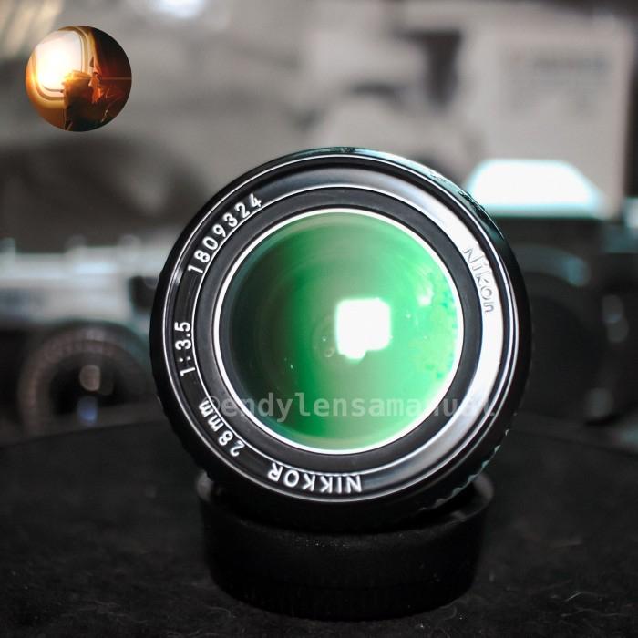 28mm Lenses Nikon 28mm F3 Jual Lensa Manual Wide Nikkor Nikon 28mm