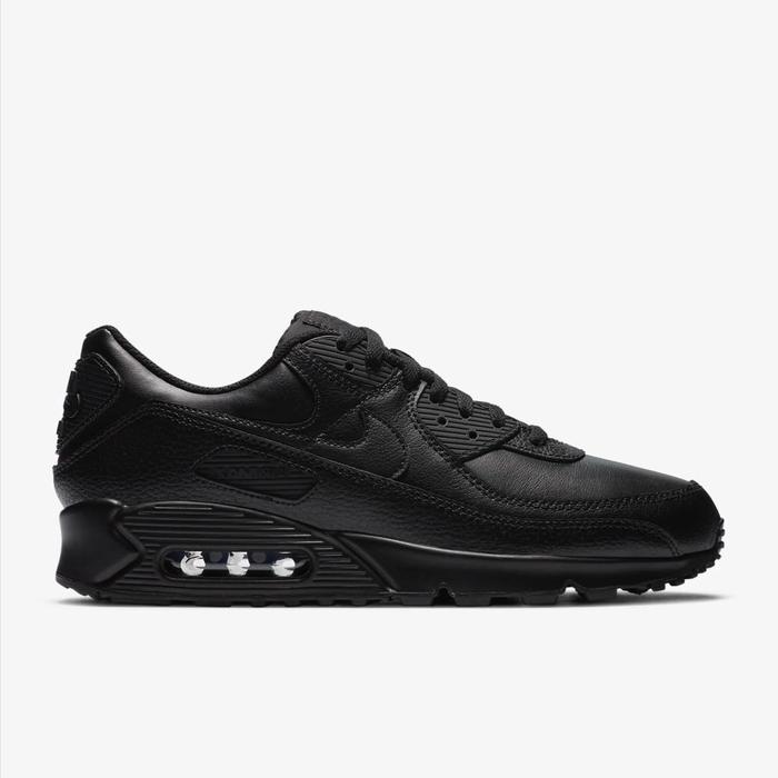 Nike Air Max 90 Triple Black Original Resmi 100 Authentic