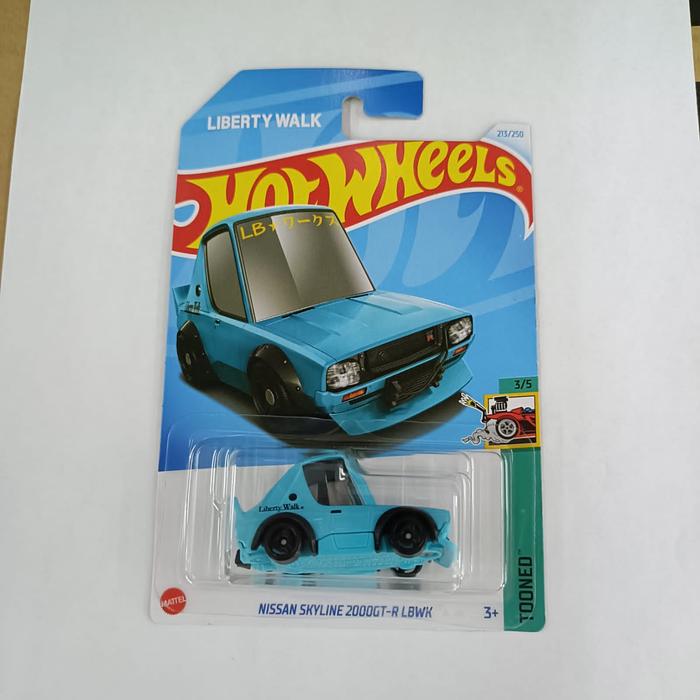 Jual Diecast Hot Wheels N24 NISSAN SKYLINE 2000GT-R KENMERI LBWK TOONED ...