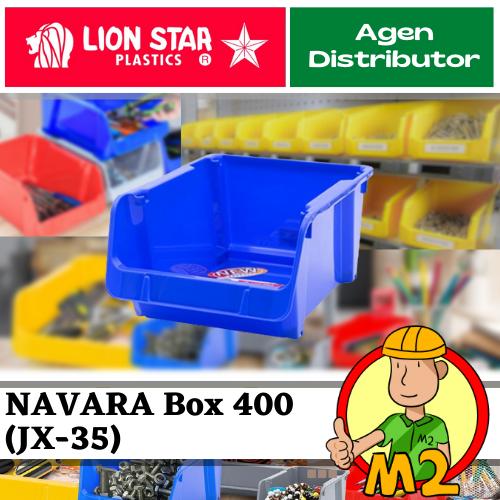 Gambar Lion Star JX-35 Kotak Sparepart / Kotak Baut / NAVARA Box 400 - Biru dari M-2 undefined Tokopedia