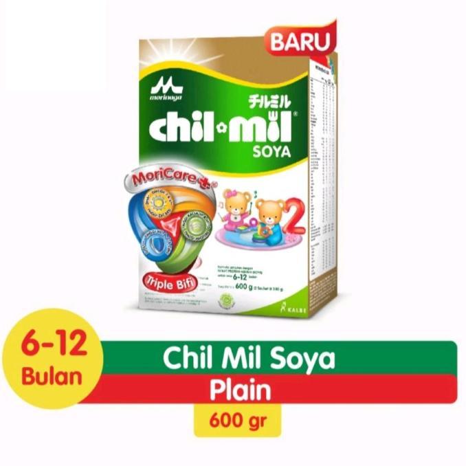 Gambar MORINAGA CHIL MIL SOYA SUSU ANAK USIA 6-12 BULAN 600 GR DISKON dari Toko Susu Bayi Asli undefined Tokopedia