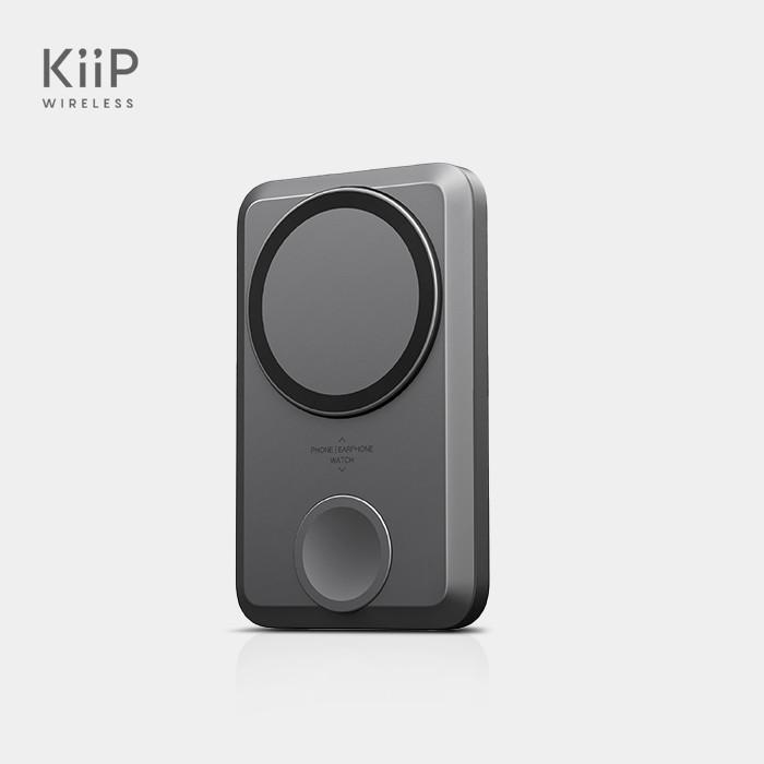 Gambar KIIP WIRELESS POWERBANK MAGSAFE FAST CHARGING 20W MAGNETIC APPLE WATCH PD EW31 - Abu-abu dari Citos Global Teknologi undefined Tokopedia