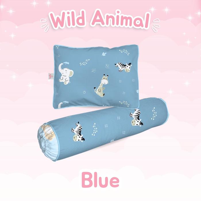 Gambar Obytobi Bantal Batita set isi 2 (Bantal + Guling) - AW-Blue dari Obayito Group undefined Tokopedia