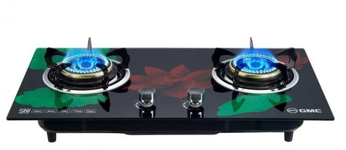 Gambar KOMPOR GAS KACA TANAM GMC 621 - Bisa Ditanam & Biasa - KOMPOR SAJA dari Jawa Electrik undefined Tokopedia