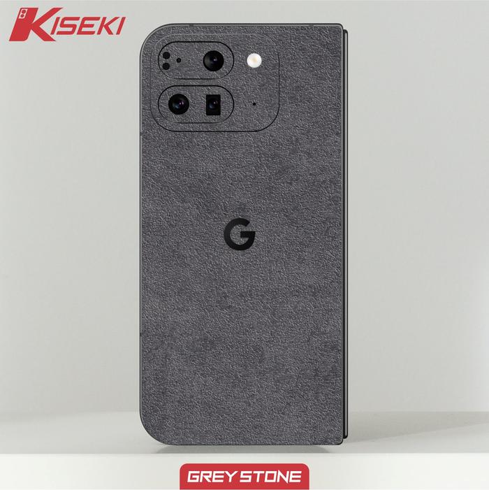 Gambar Kiseki Skin Google Pixel 9 Pro Fold di Back Case Only Carbon Leather Gambar Custom - Grey stone dari Kiseki Skin undefined Tokopedia