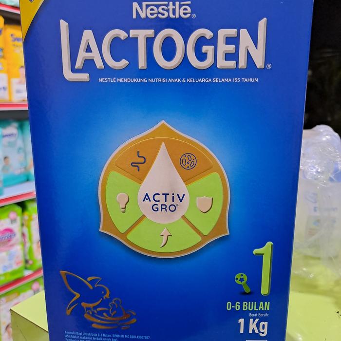 Gambar Nestle LACTOGEN 1 Susu Formula 0-6bln Box 1Kg dari Tk Sinar Susu undefined Tokopedia