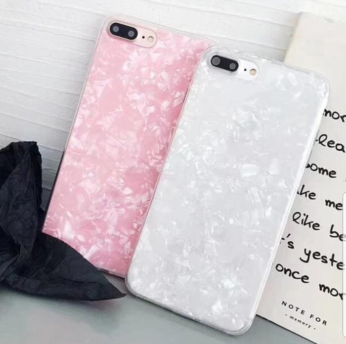 Gambar Crystal Case For Iphone X - Polos, Pink dari silver phone undefined Tokopedia