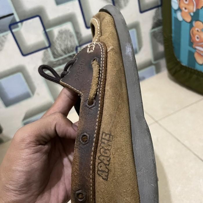 Gambar Sepatu Kulit Apache Slip on Orginal dari Chromephine undefined Tokopedia