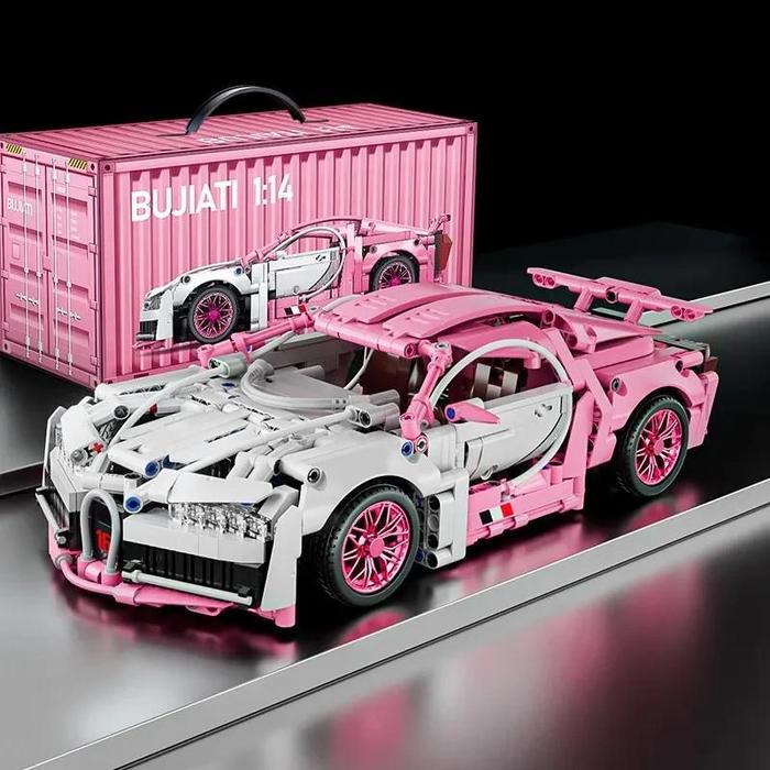 Gambar Lego Lamborghini-Cyberpunk Mobil 1314 PCS 1:14 LEGO Porsche 911 Balok Susun Mainan Anak Laki-laki - Bugatti Pink dari Mainan Anak Anak 872 undefined Tokopedia