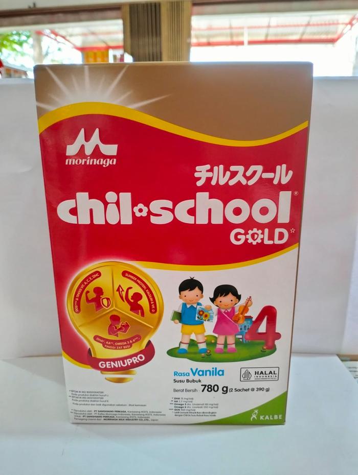Gambar Chil School Gold 780gr Rasa vanila, madu , strowbery , coklat - Vanila dari PRIMASUSU JOGJA 1 undefined Tokopedia