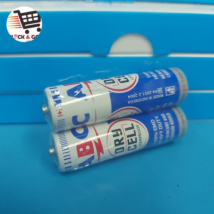 Gambar Battery AA isi 2 pcs Batre Baterai Batrai Batrei - Biru dari Click & Go Tokopedia undefined Tokopedia