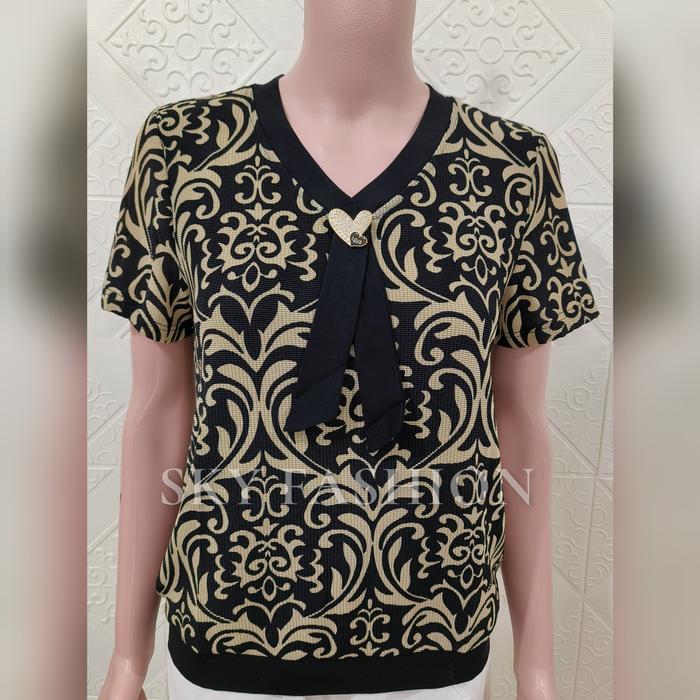 Gambar BLOUSE IMPORT ORANG TUA/BAJU ATASAN IBU-IBU #2008 - #820 A, Size4 (104-130) dari Sisters2020 undefined Tokopedia