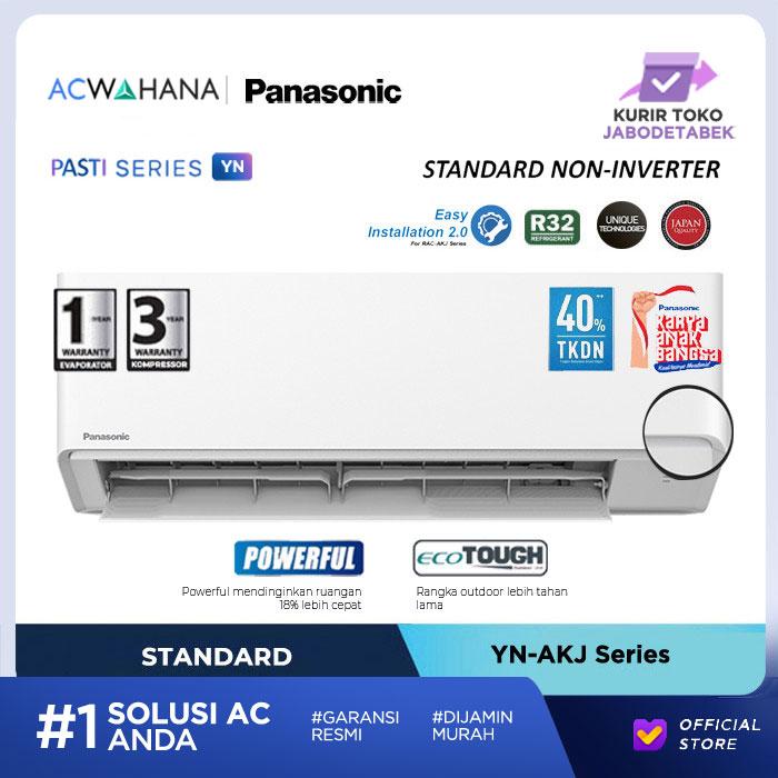 Gambar Panasonic AC Wall Mounted Split Standard 1 PK - CS/CU YN9AKJ | YN9 AKJ dari Wahana Superstore undefined Tokopedia