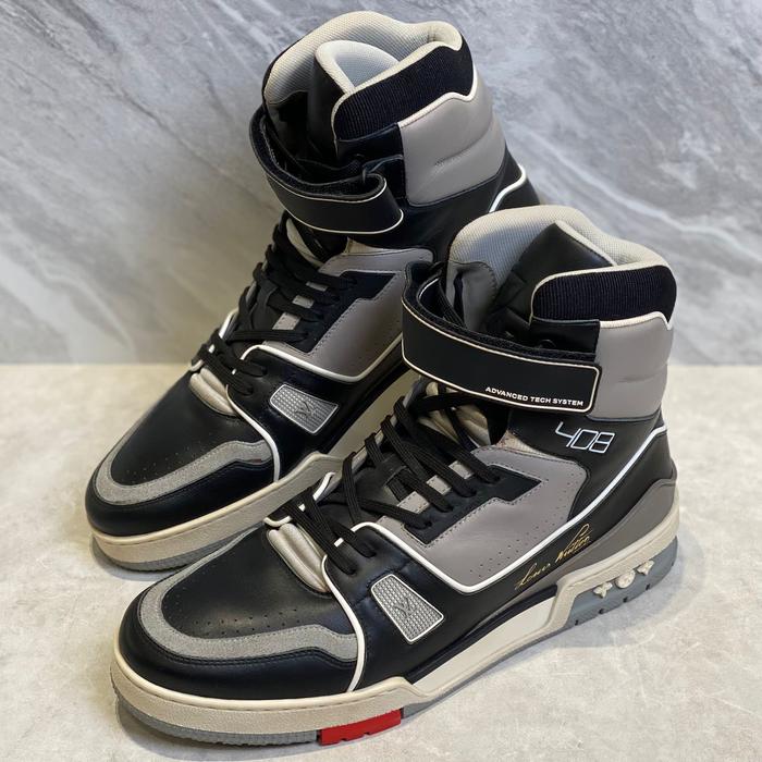 High Top Lv 408 Sneakers LOUIS VUITTON 408 Paris High Top Sneakers