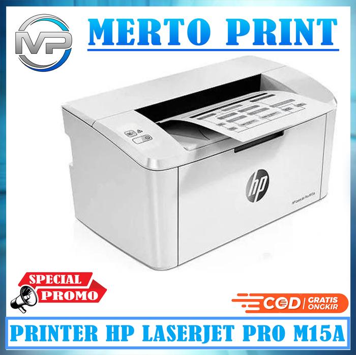 Gambar printer hp laserjet pro m15a | hp laserjet m15 a | printer hp laserjet pro m15w | printer hp laserjet m15w siap pakai garansi 1 bulan - m15a dari Mertoprint undefined Tokopedia