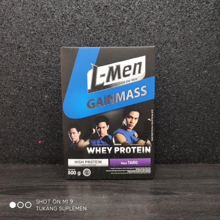 Gambar New L-Men Lmen Gainmass Gain Mass Taro 500Gr 500 Gr Penambah Berat Badan Best Quality Asli 100% Original - Foil 250gr dari jiwa strong undefined 5 Tokopedia