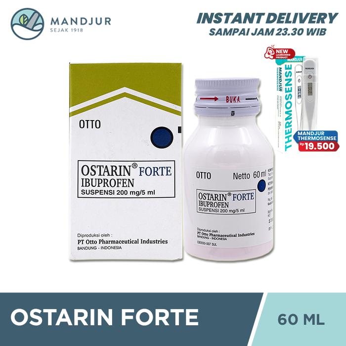 Gambar Ostarin Forte 200 mg/5 ml Sirup 60 ml - Pereda Demam dan Nyeri dari Apotekmandjurofficial undefined Tokopedia