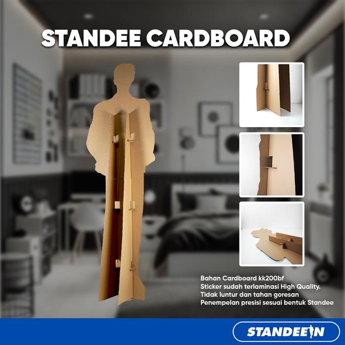Gambar Human Standee Real Size Custom Standee - Cardboard dari Standeein undefined Tokopedia