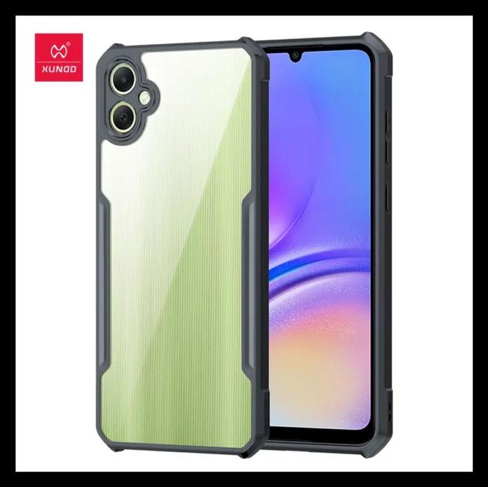 Gambar Samsung Galaxy A05 / A05S Case Xundd Beatle Original HardCase Soft Cover Silicone Bumper Clear Casing - SAMSUNG A05., HITAM. dari Markas acc 88 undefined Tokopedia