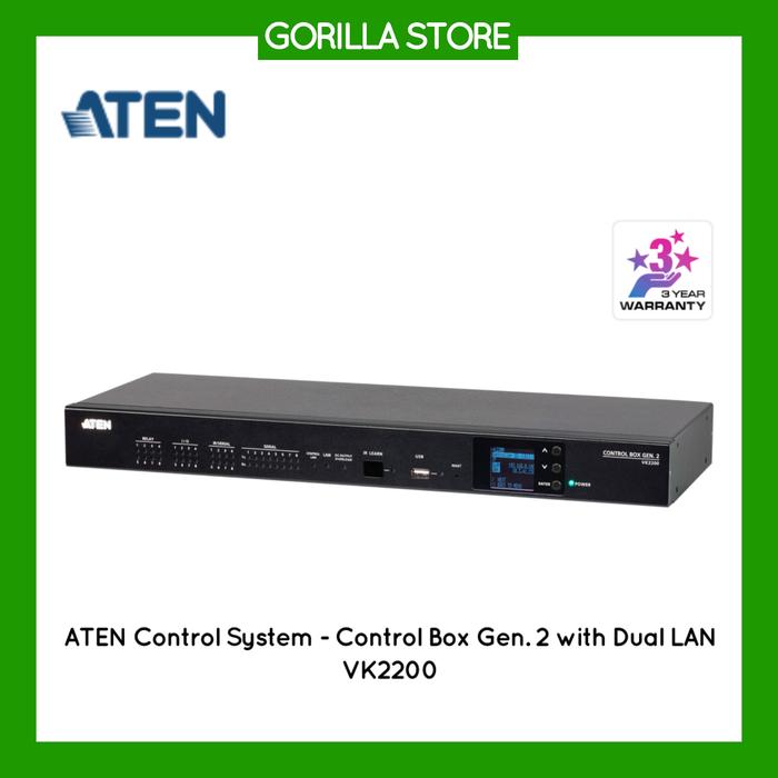 Jual ATEN Control System - Control Box Gen. 2 with Dual LAN VK2200 ...