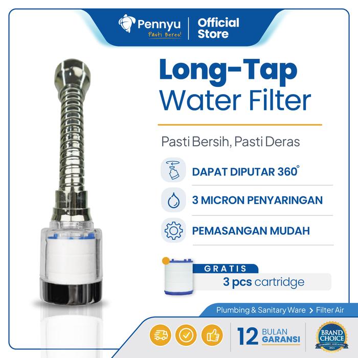 Gambar PENNYU Filter Air Kran Tap Water Filter - Long Tap Water dari PENNYU Indonesia undefined Tokopedia
