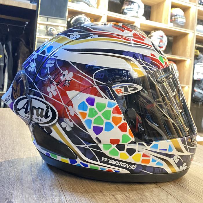 Gambar Helm Arai RX7X Nakagami GP2 Second hand dari linsrach undefined Tokopedia