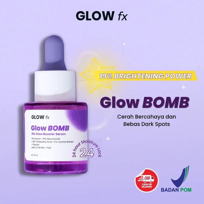 Gambar GLOW FX Acne Pure Serum Glow Bomb Serum - GLOW FX GLOW dari Hananobeauty undefined Tokopedia