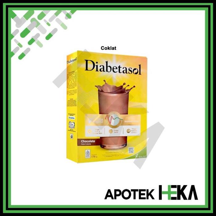 Gambar Diabetasol 170 G - Susu Nutrisi Khusus Diabetes Harga Promo - Coklat dari Cetyl Seller undefined Tokopedia