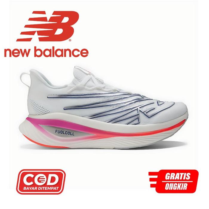 Gambar SEPATU NEW BALANCE FUELCELL SUPERCOMP ELITE V3 WHITE UNISEX RUNNING SHOES - 37 dari NB STORE JKT ID. undefined Tokopedia
