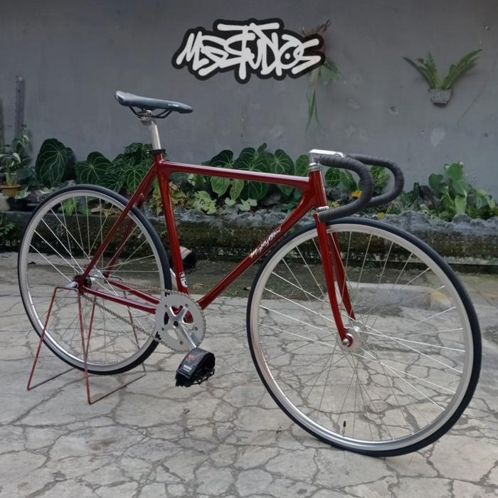Jual BSV01 FULLBIKE MIGHTYGLOW STUDIO FIXIE 700C SEPEDA