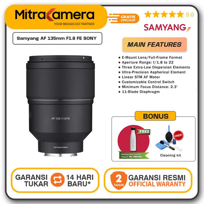 Samyang Af 135mm F18 Fe Resmi
