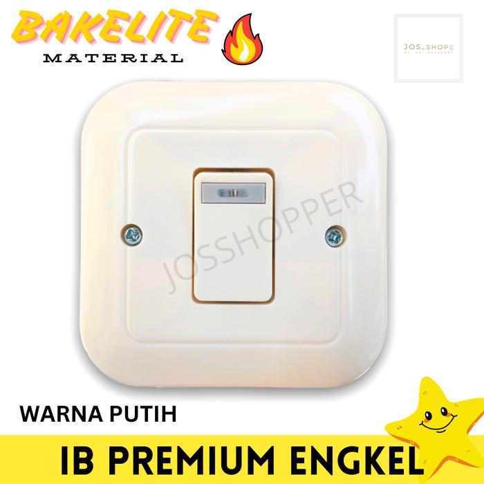 Gambar SAKLAR LAMPU / STOP KONTAK / SAKELAR LAMPU INBOW IB SAKLAR ENGKEL SAKLAR SERI SAKLAR TUNGGAL SAKLAR DOUBLE PUTIH PREMIUM EDITION DEXICON - ENGKEL dari JosShopper undefined Tokopedia