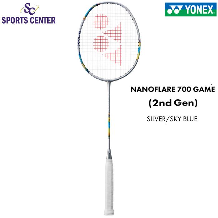 Gambar New Raket Badminton Yonex Nanoflare 700 Game 2ND GEN Silver / Sky Blue dari Sports Center undefined Tokopedia