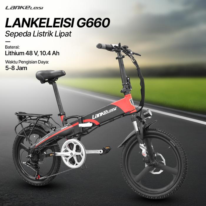 Jual Sepeda Elektrik Sepeda Listrik Lipat Smart Moped Luxury
