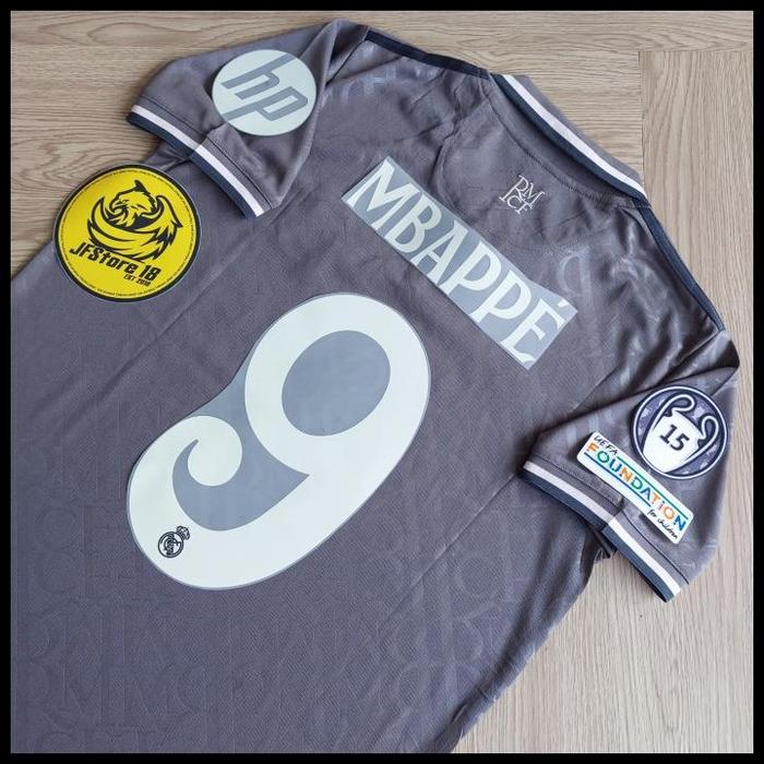 Gambar Jersey Madrid 3Rd +Nameset Cup 2024/2025 Fans Version Premium Quality Real Best Quality - Namest+PatchUCL, S dari Tokofikribaju undefined Tokopedia