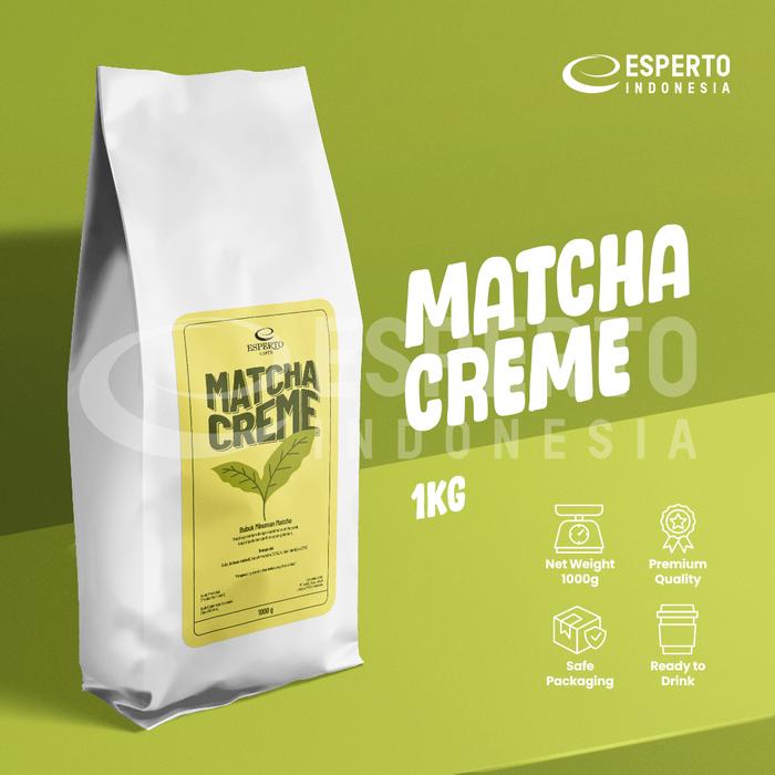 Gambar ESPERTO CAFFE MATCHA CREME 1000gr - 1000 gr dari Esperto Indonesia undefined Tokopedia