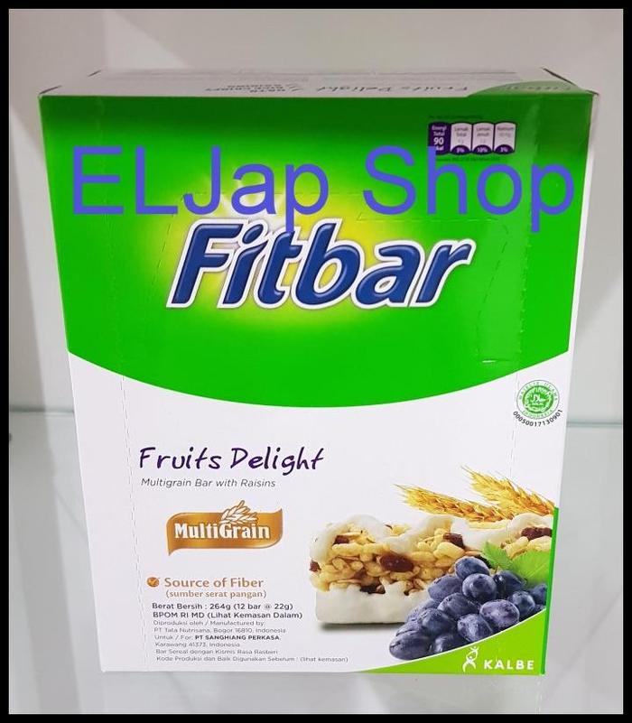 Gambar Fitbar Multi Grain Cereal Bar By Kalbe Isi 12Pcs (@22Gr) Good Quality - Fruits dari Cetyl Seller undefined Tokopedia