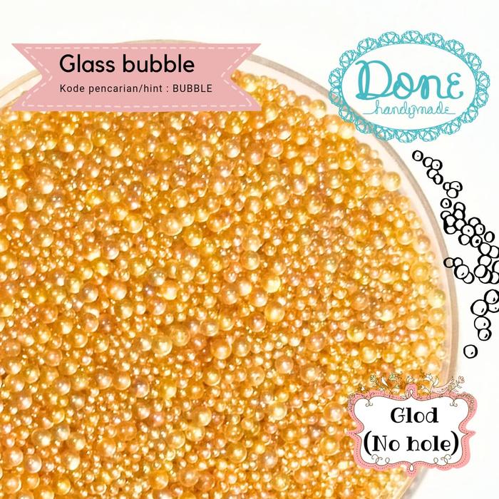 Gambar mix bubble caviar efek gelembung air hiasan resin aksesoris resin - glod dari Done Handymade undefined Tokopedia