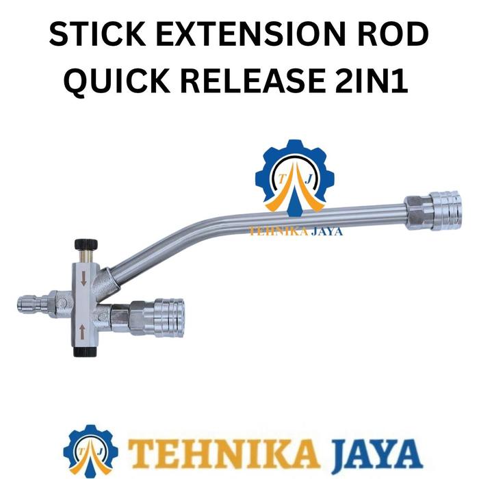 Gambar Stick Extension Rod Quick Release Gun Jet Cleaner 2IN1 Mesin High Pressure Washer Steam Jet Cleaner - STICK 2IN1 dari TEHNIKA JAYA undefined Tokopedia