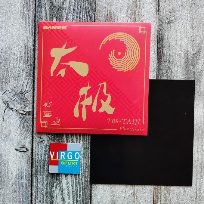 Gambar GODA - Sanwei T88 Taiji Plus Version karet bat bet pingpong 100%Original!! - Hitam dari GODA COSTOME undefined Tokopedia