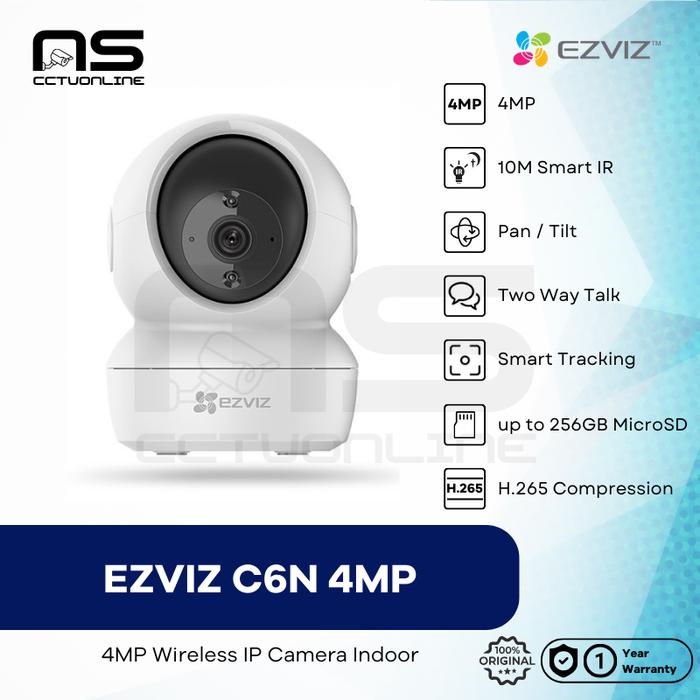 EZVIZ C6N 4MP Smart CCTV Wifi IP Camera Wireless Camera Only