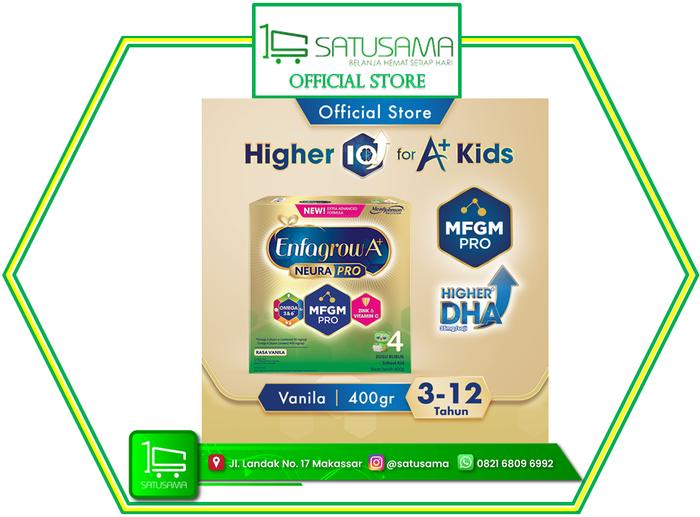 Gambar ENFAGROW A+ 4 - SUSU ANAK - VANILA 400 G dari satusamaonline undefined Tokopedia